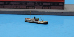 Coastal passenger vessel "Boroysund" (1 p.) N 1969 Rhenania RHE 73